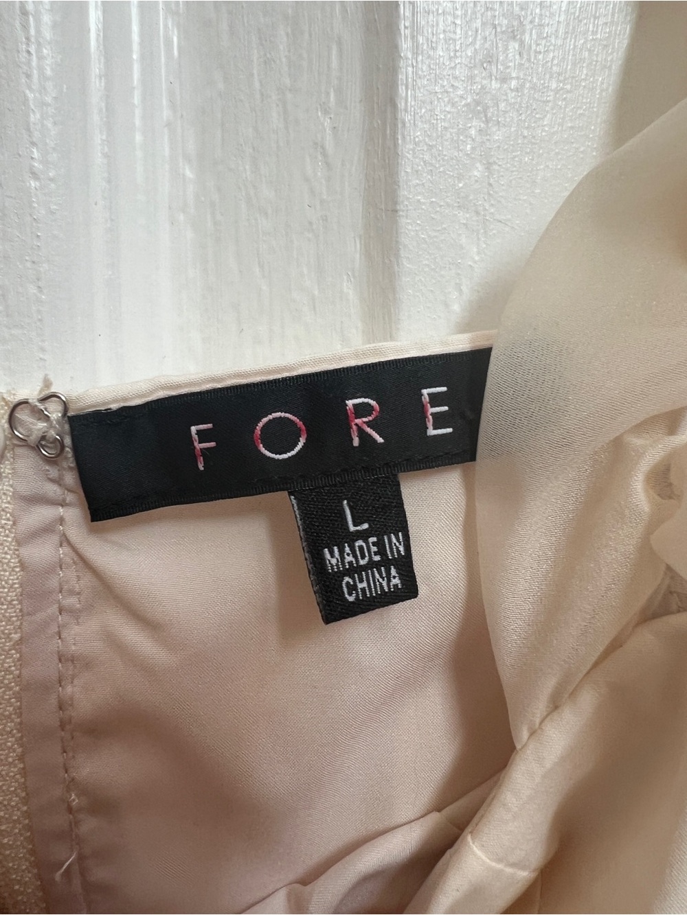FORE Ivory Puff Sleeve Square Neck Crop Top Romantic Cottagecore Coquette Ballet - Picture 4 of 6